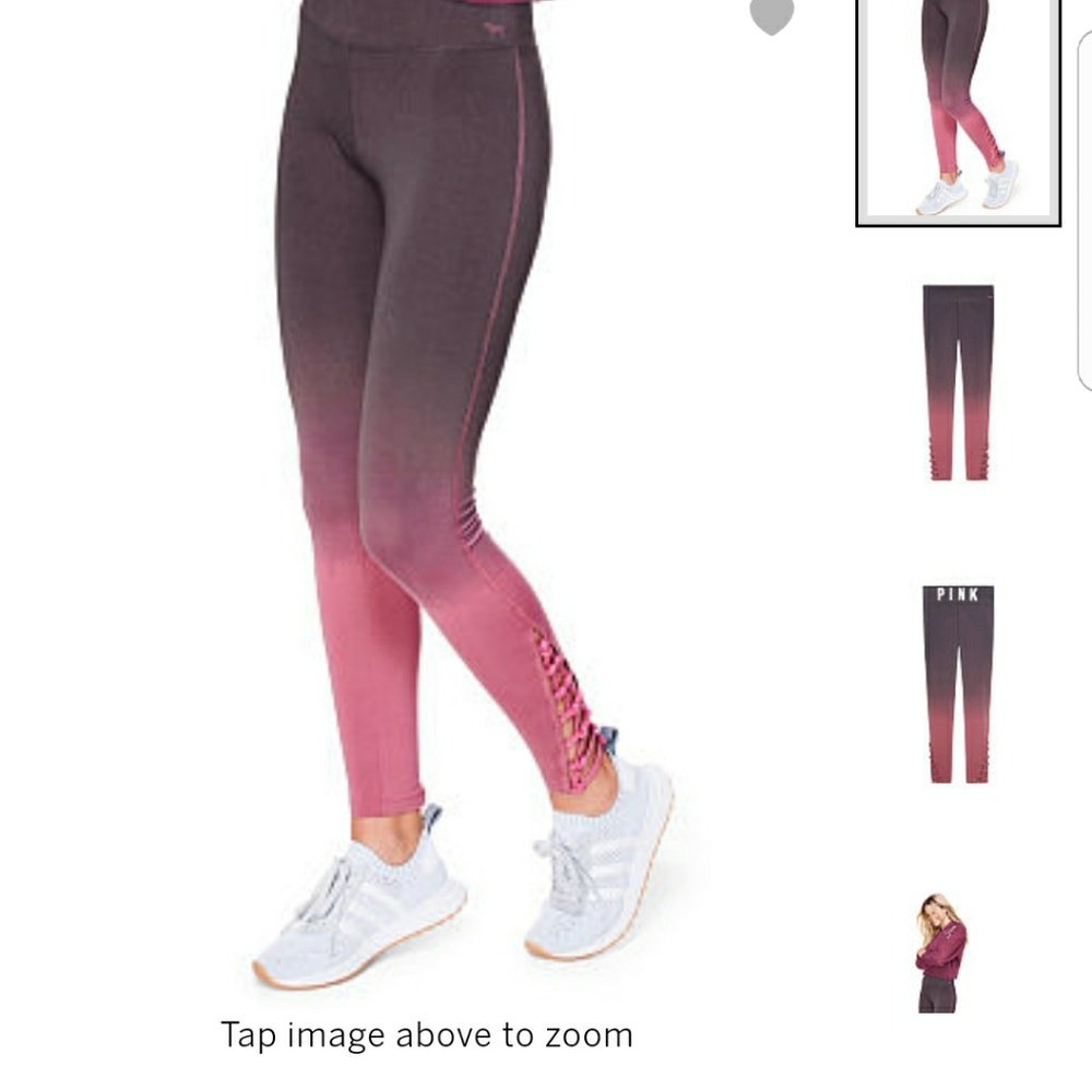 Ombre pink leggings